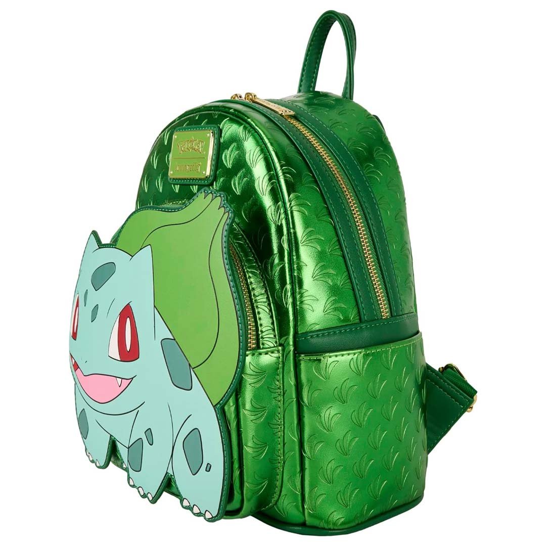 Loungefly Pokémon Bulbasaur Cosplay Mini Backpack – 707 Street display picture 2