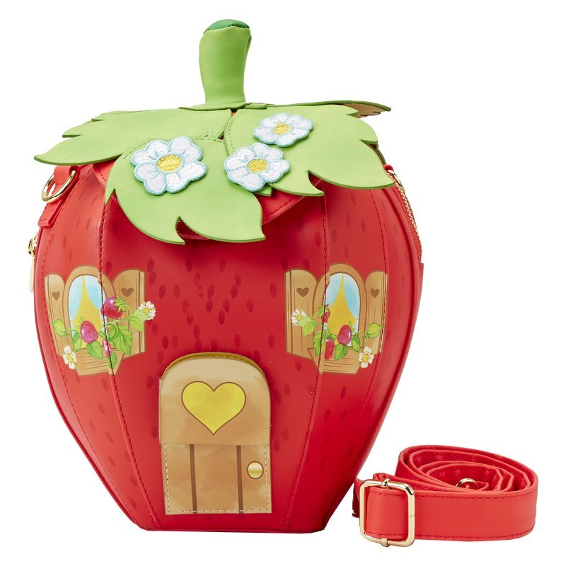 Loungefly Strawberry Shortcake Strawberry House Figural Crossbody