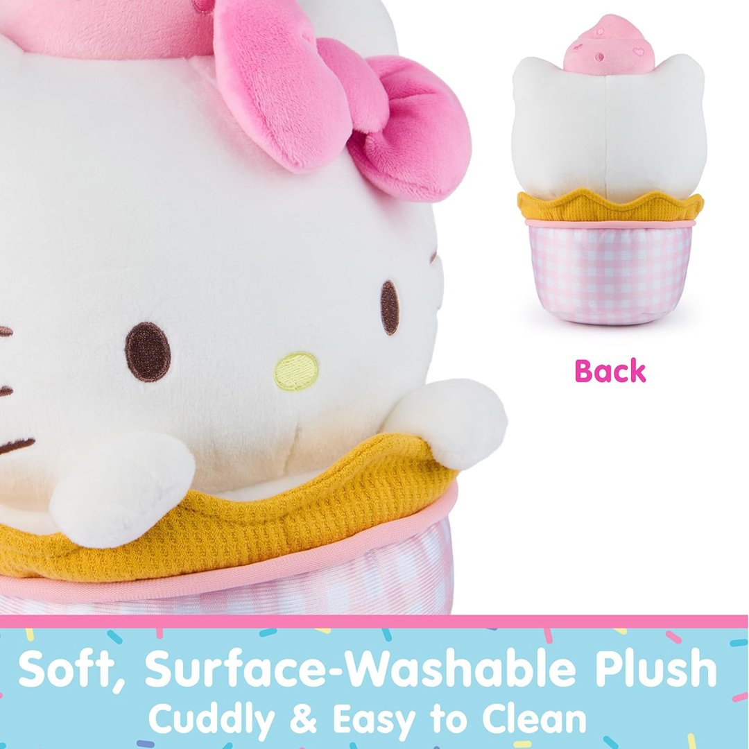 GUND Sanrio Hello Kitty Ice Cream 10" Plush Toy