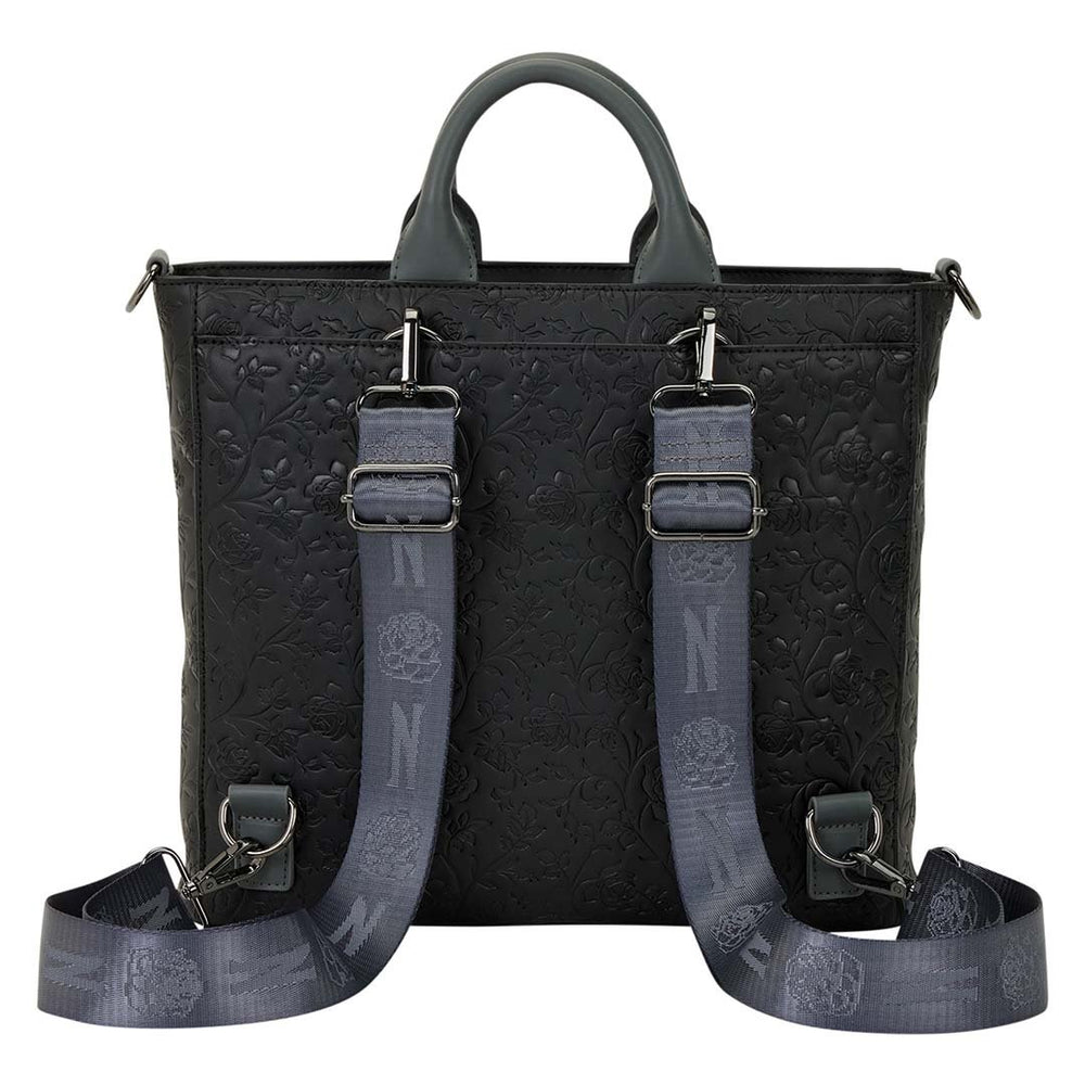Loungefly MGM Wednesday Convertible Tote Bag