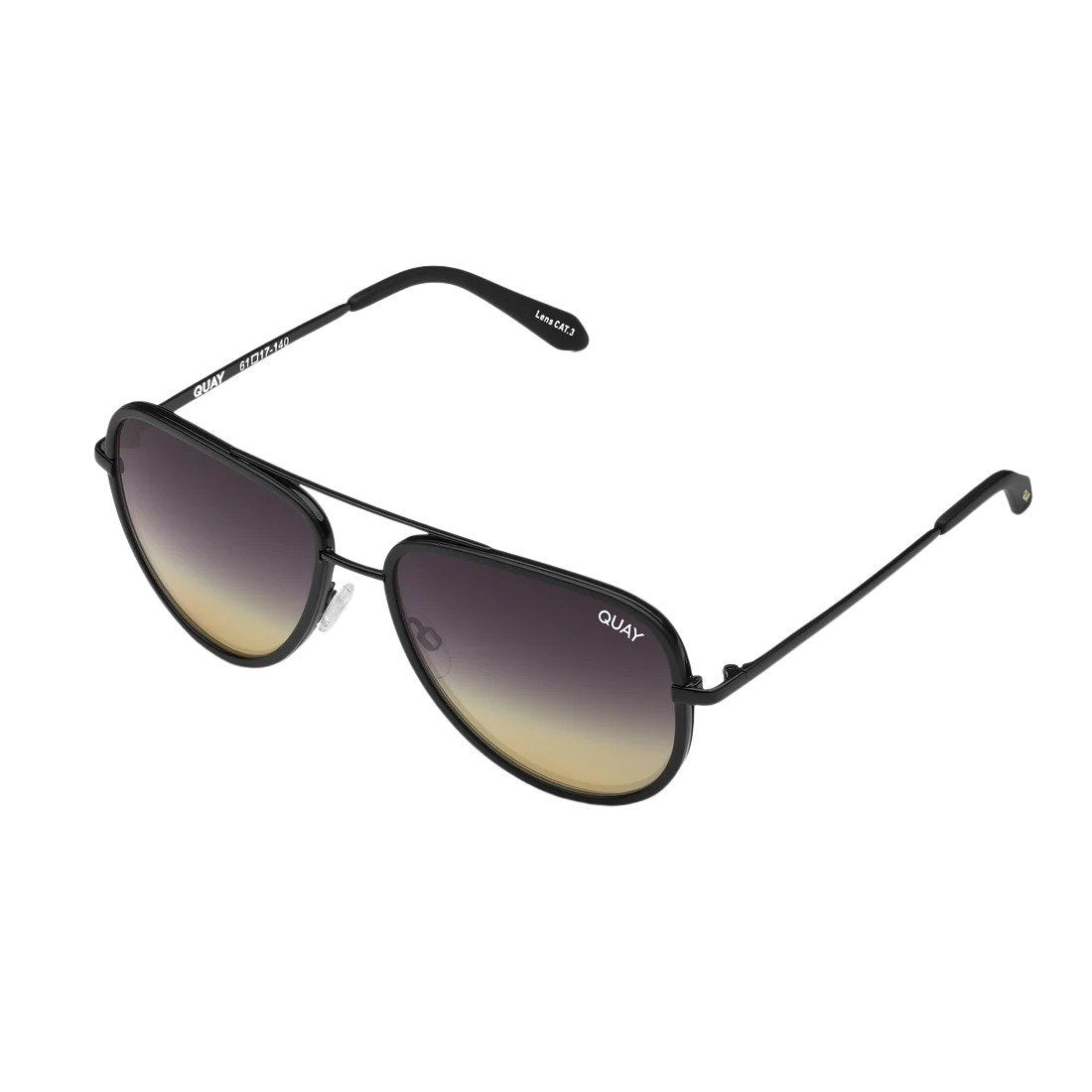 Quay Women's All In Mini Small Retro Aviator Sunglasses