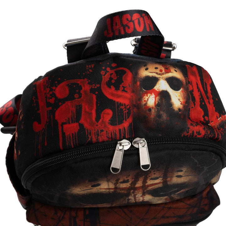 Wondapop Warner Brothers Friday The 13th Jason 13" Deluxe Nylon Mini Backpack
