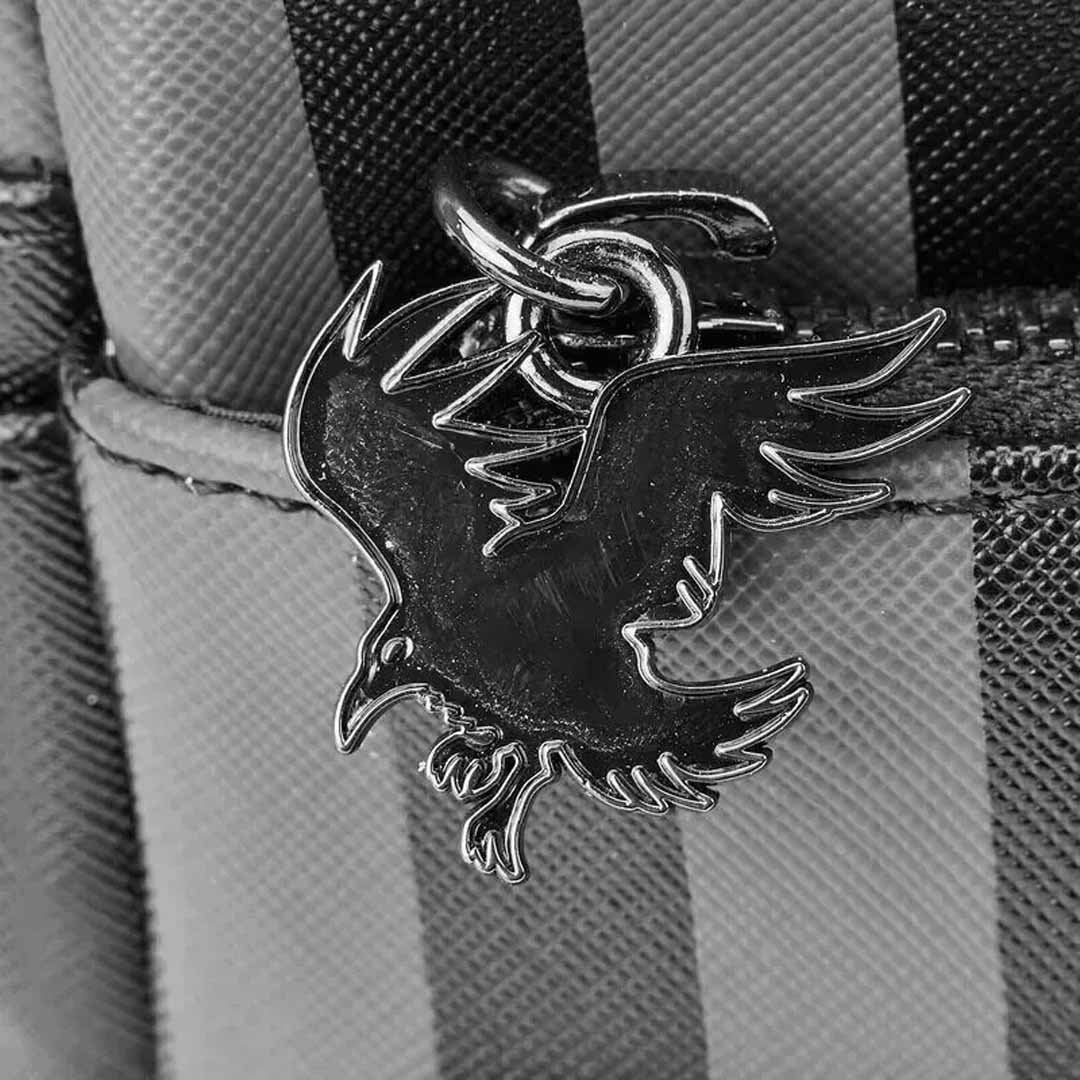 Loungefly Wednesday Addams Nevermore Cosplay Mini Backpack