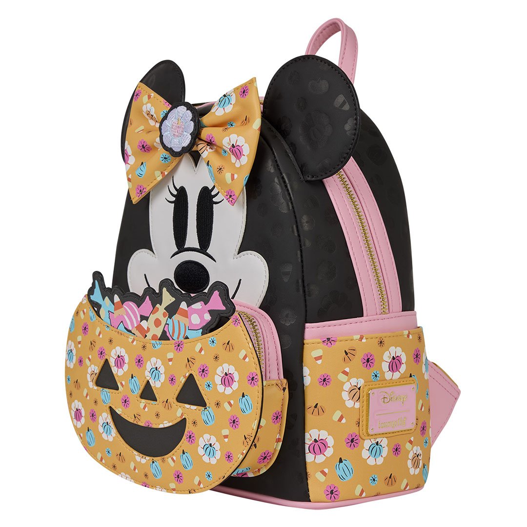 Loungefly Disney Minnie Mouse Pumpkin Mini Backpack