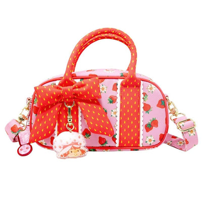 Whatever Makes You Happy Strawberry Shortcake Duffelette with Acrylic Charm