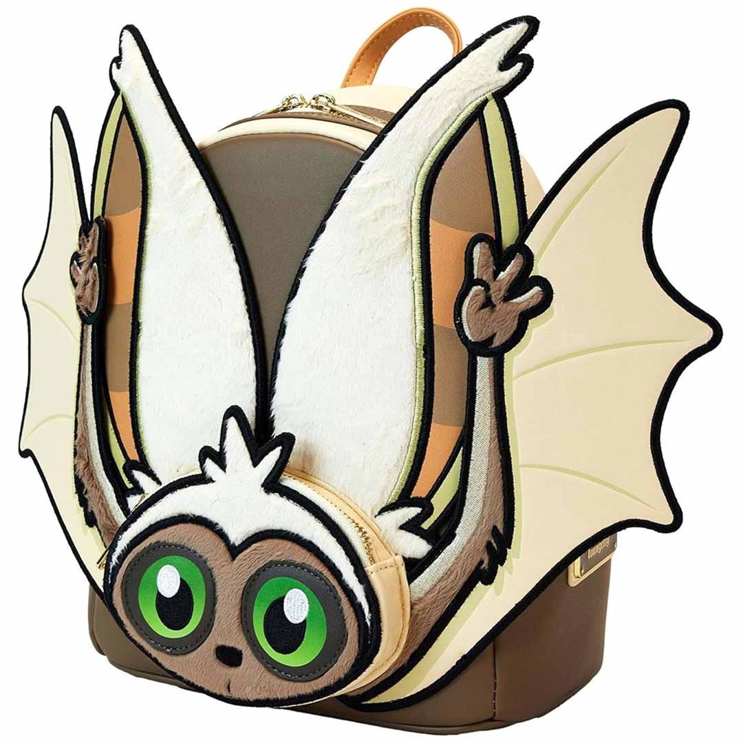 Loungefly Nickelodeon The Last Airbender Momo Plush Cosplay Mini Backpack