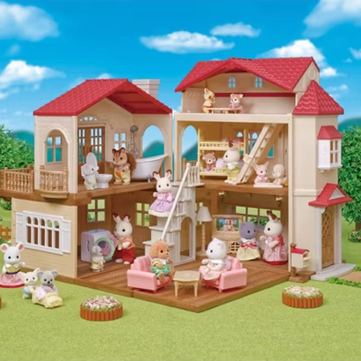 Calico Critters Red Roof Country Home Gift Set