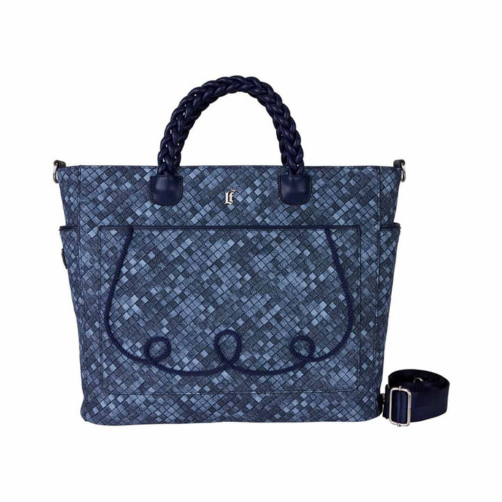 Loungefly Denim Convertible Tote Bag