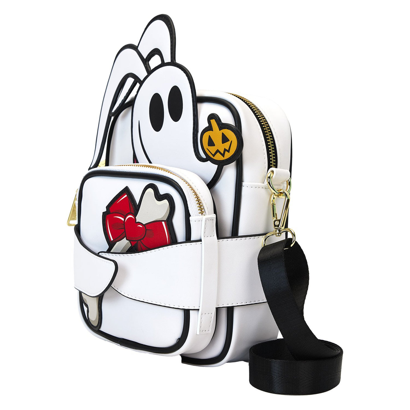 Loungefly Disney The Nightmare Before Christmas Zero Crossbuddies® Cosplay Crossbody Bag With Coin Bag