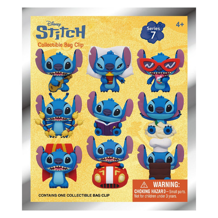 Disney Stitch 3D Foam Bag Clip Series 7 Blind Bag