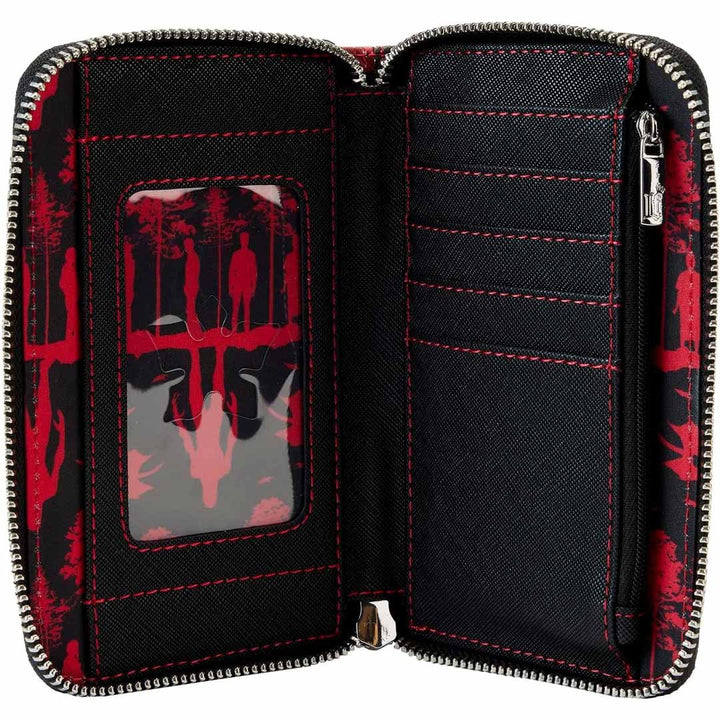 Loungefly Netflix Stranger Things Upside Down Shadows Zip-Around Wallet