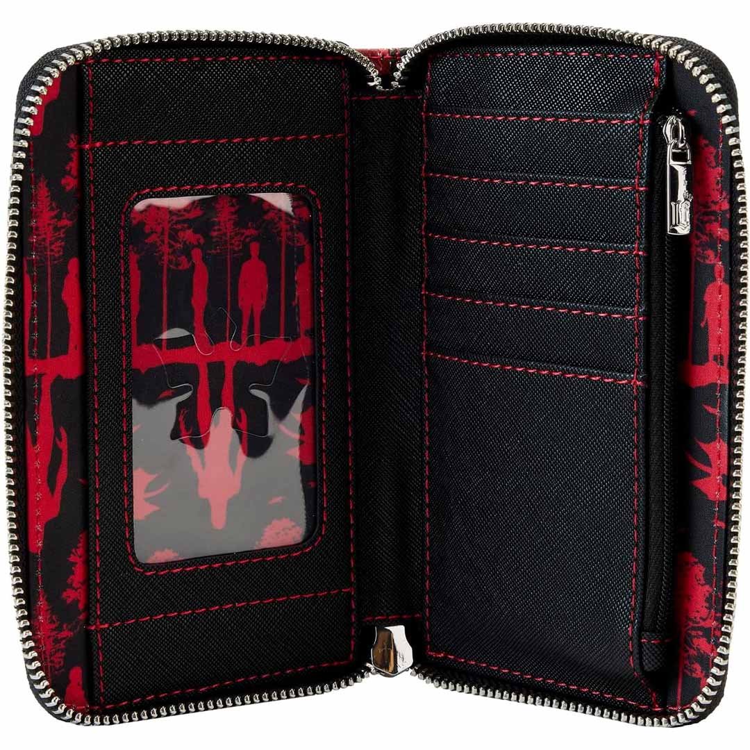 Loungefly Netflix Stranger Things Upside Down Shadows Zip-Around Wallet
