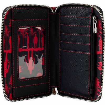 Loungefly Netflix Stranger Things Upside Down Shadows Zip-Around Wallet