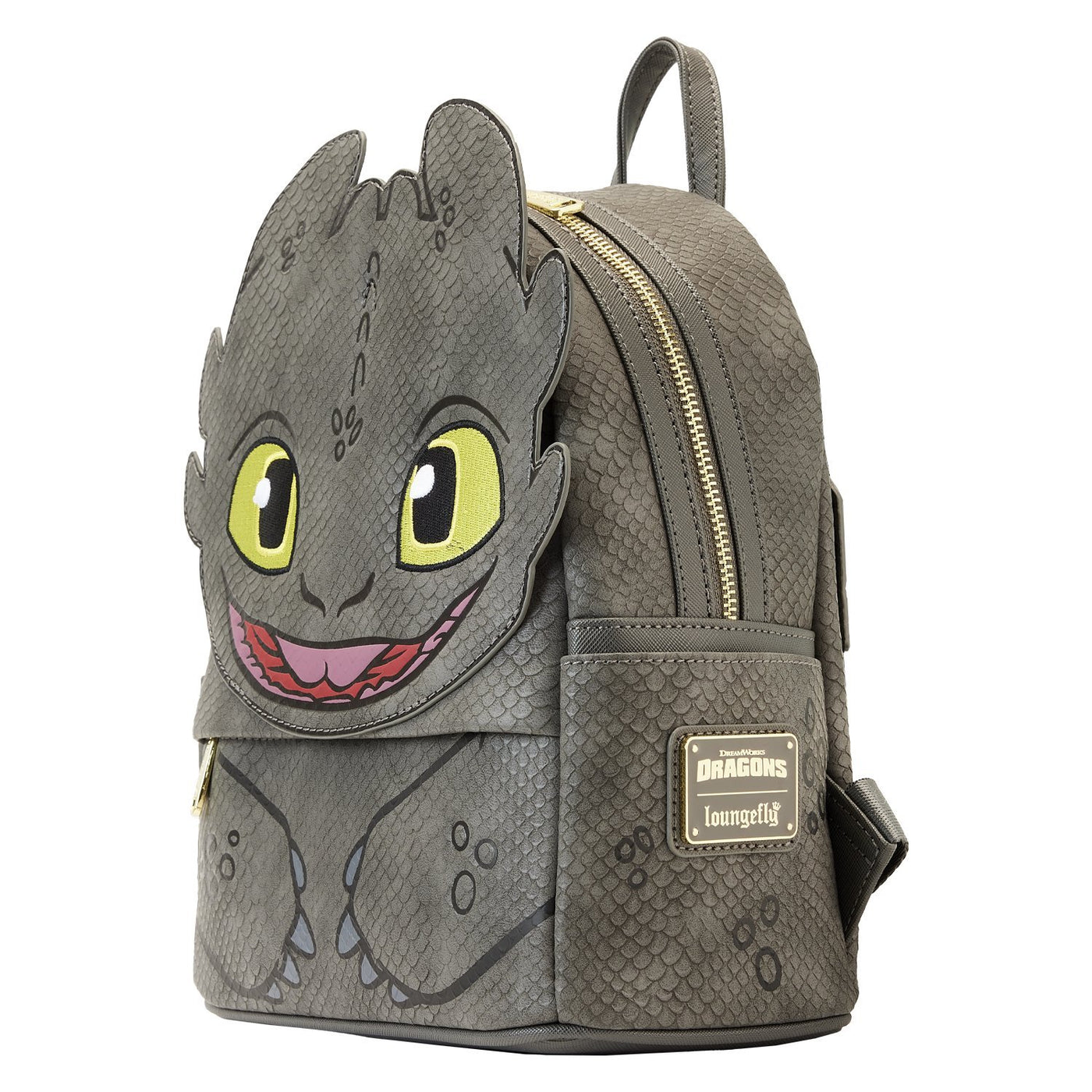 Loungefly Dreamworks How to Train Your Dragon Toothless Cosplay Mini Backpack