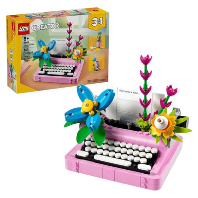 LEGO Creator 3 in 1 - Typewriter with Flowers (31169)