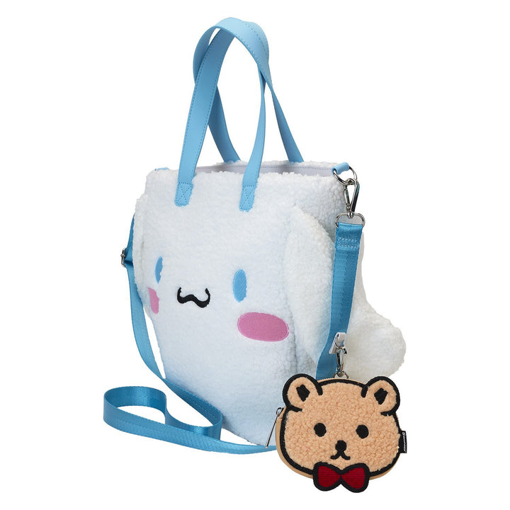 Loungefly Sanrio Cinnamoroll Sherpa Tote Bag with Coin Bag