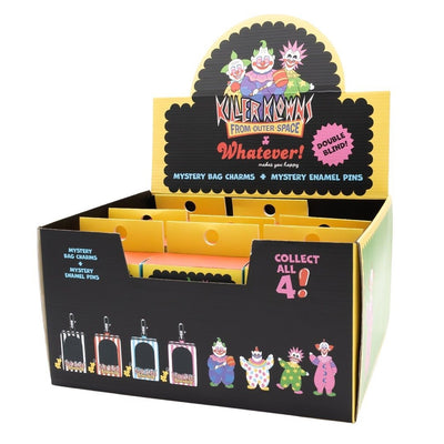 Whatever Makes You Happy Killer Klowns from Outer Space Mini Popcorn Blind Box Bag Charms - Double Blind Edition