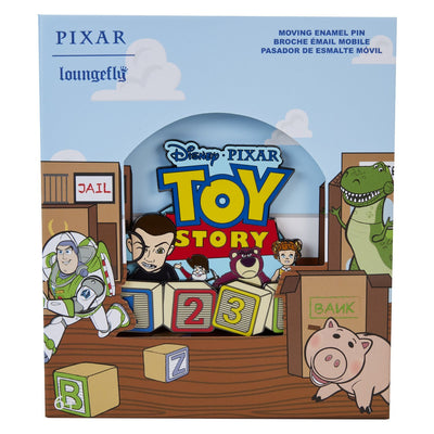 Loungefly Pixar Toy Story Baddies Sliding 3" Collector Box Pin