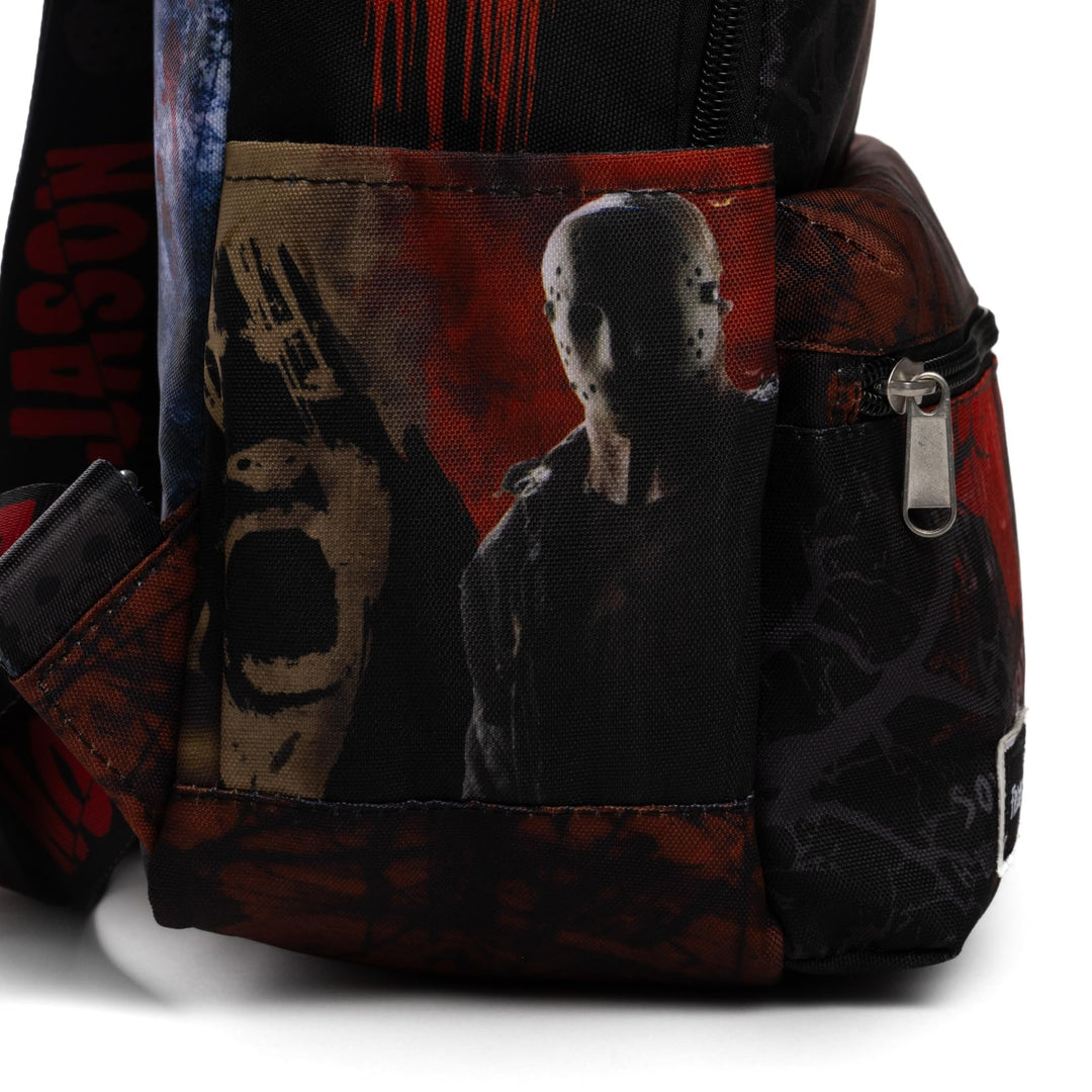 Wondapop Warner Brothers Friday The 13th Jason 13" Deluxe Nylon Mini Backpack