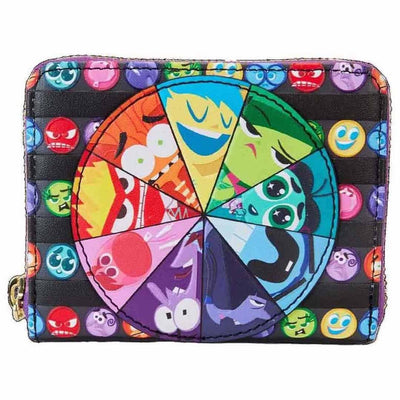 Loungefly Pixar Inside Out 2 Core Memories Zip-Around Wallet