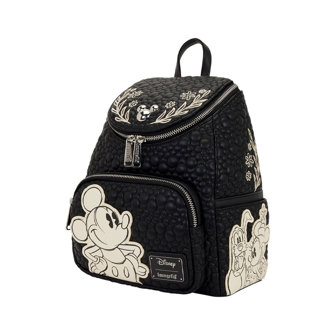 Loungefly Disney Mickey &amp; Friends Sketched Mini Backpack