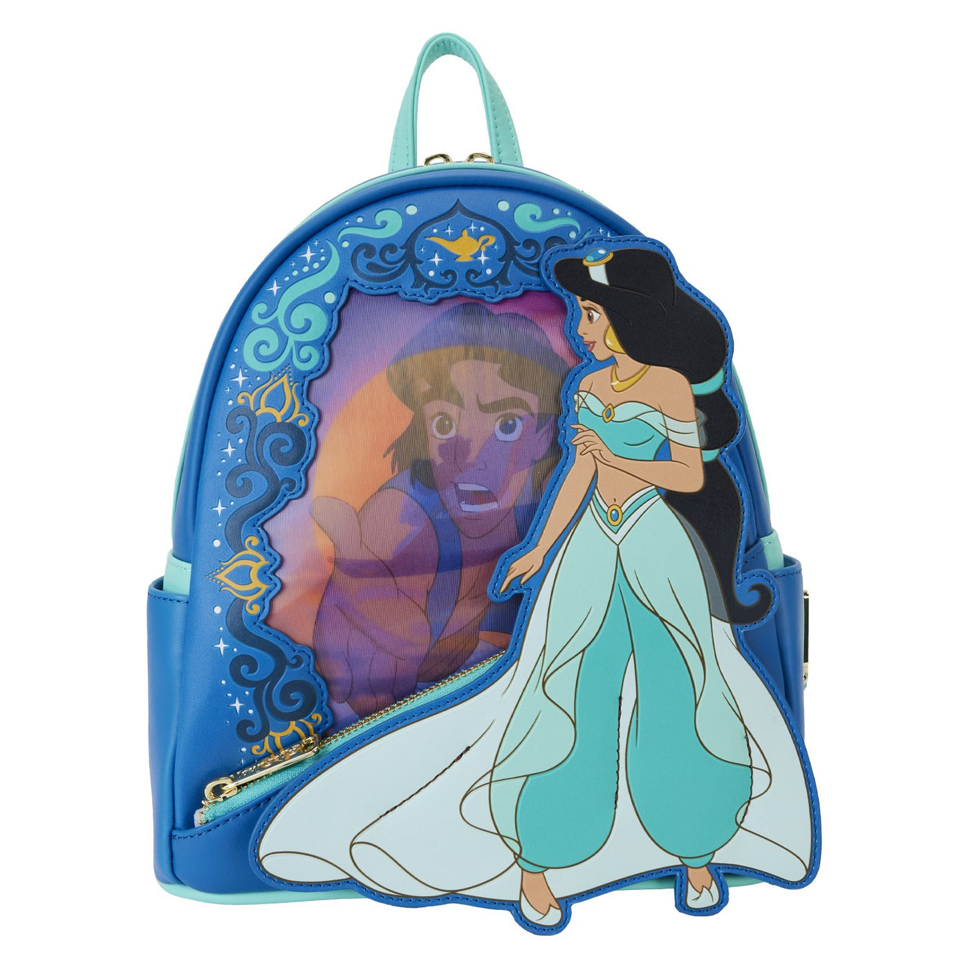 Loungefly Disney Princess Jasmine Lenticular Mini Backpack - Lenticular Screen