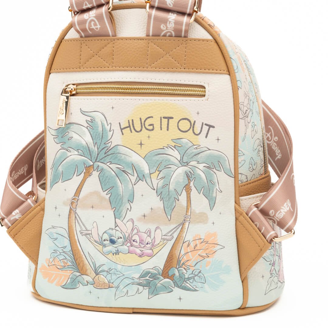 WondaPop Disney Stitch & Angel Hug It Out Mini Backpack