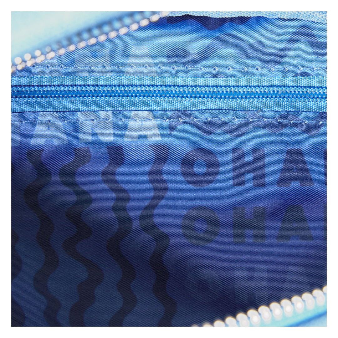 Loungefly Disney Stitch Ohana Canvas Convertible Belt Bag with Coin Bag