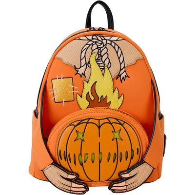 Loungefly Legendary Pictures Trick 'R Treat Flaming Head Sam Mini Backpack