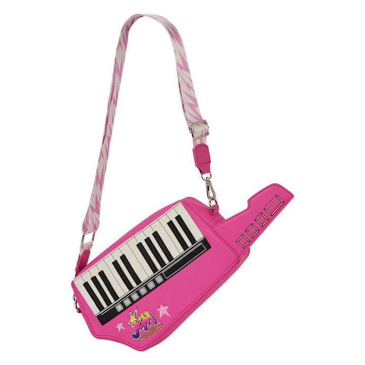 Loungefly Hasbro Jem and the Holograms Figural Keytar Crossbody Bag