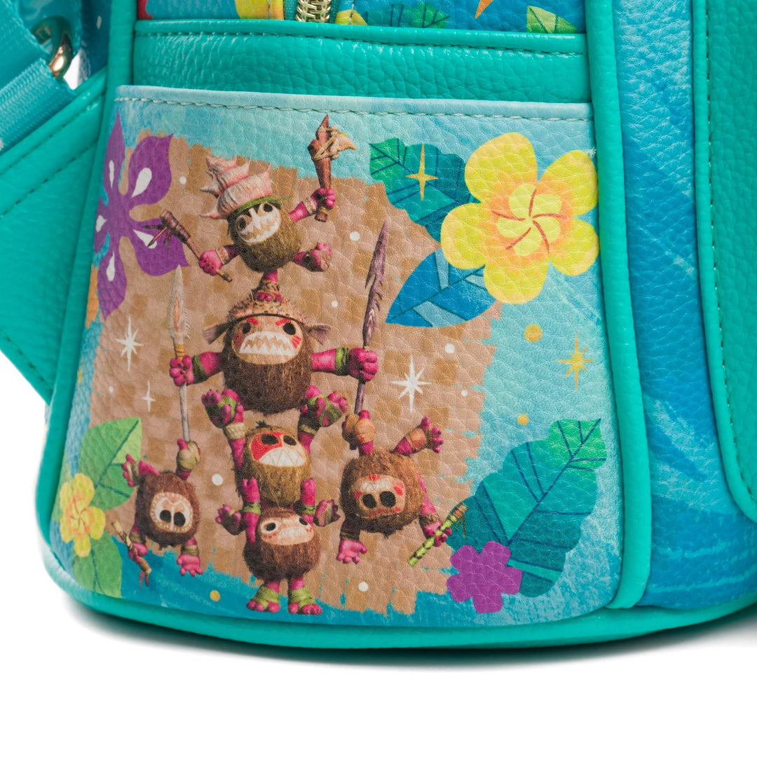 Wondapop Moana Island Vibe 11" Vegan Leather Mini Backpack