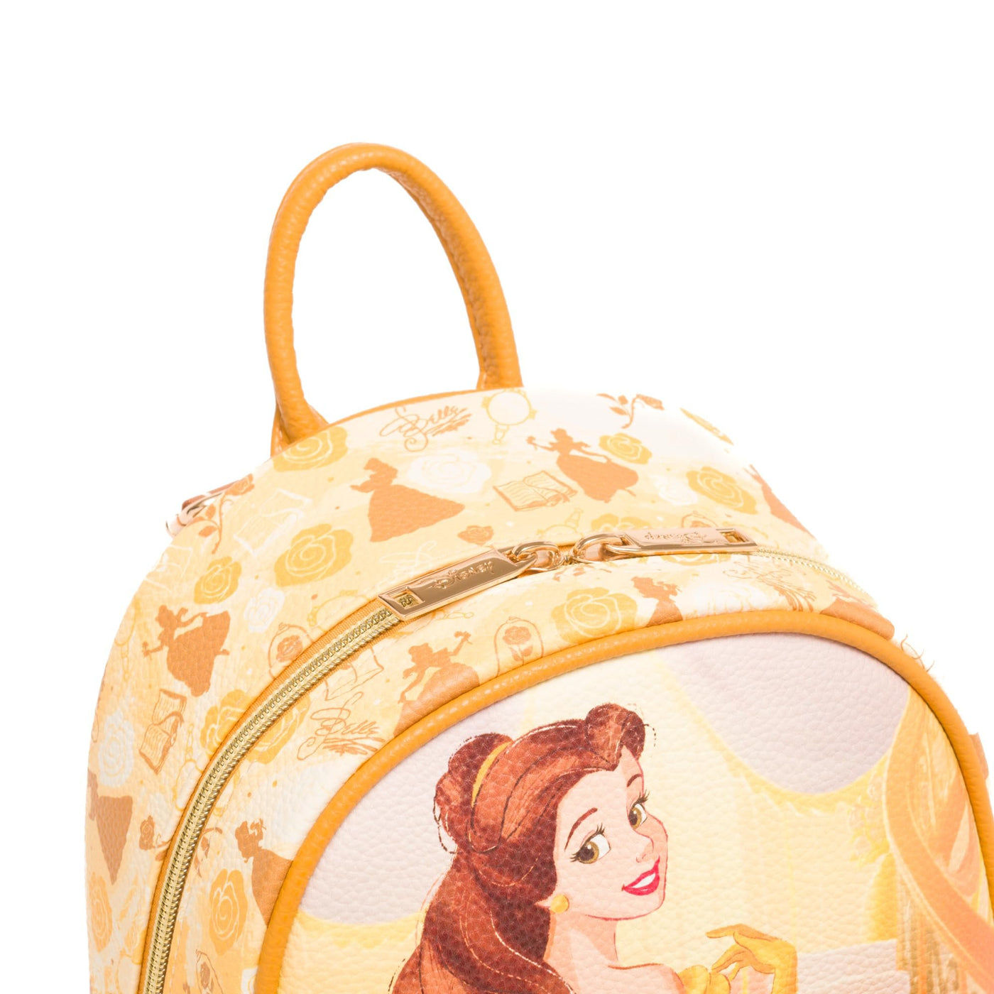 WondaPop Disney Beauty and the Beast Belle 11" Vegan Leather Fashion Mini Backpack - Top