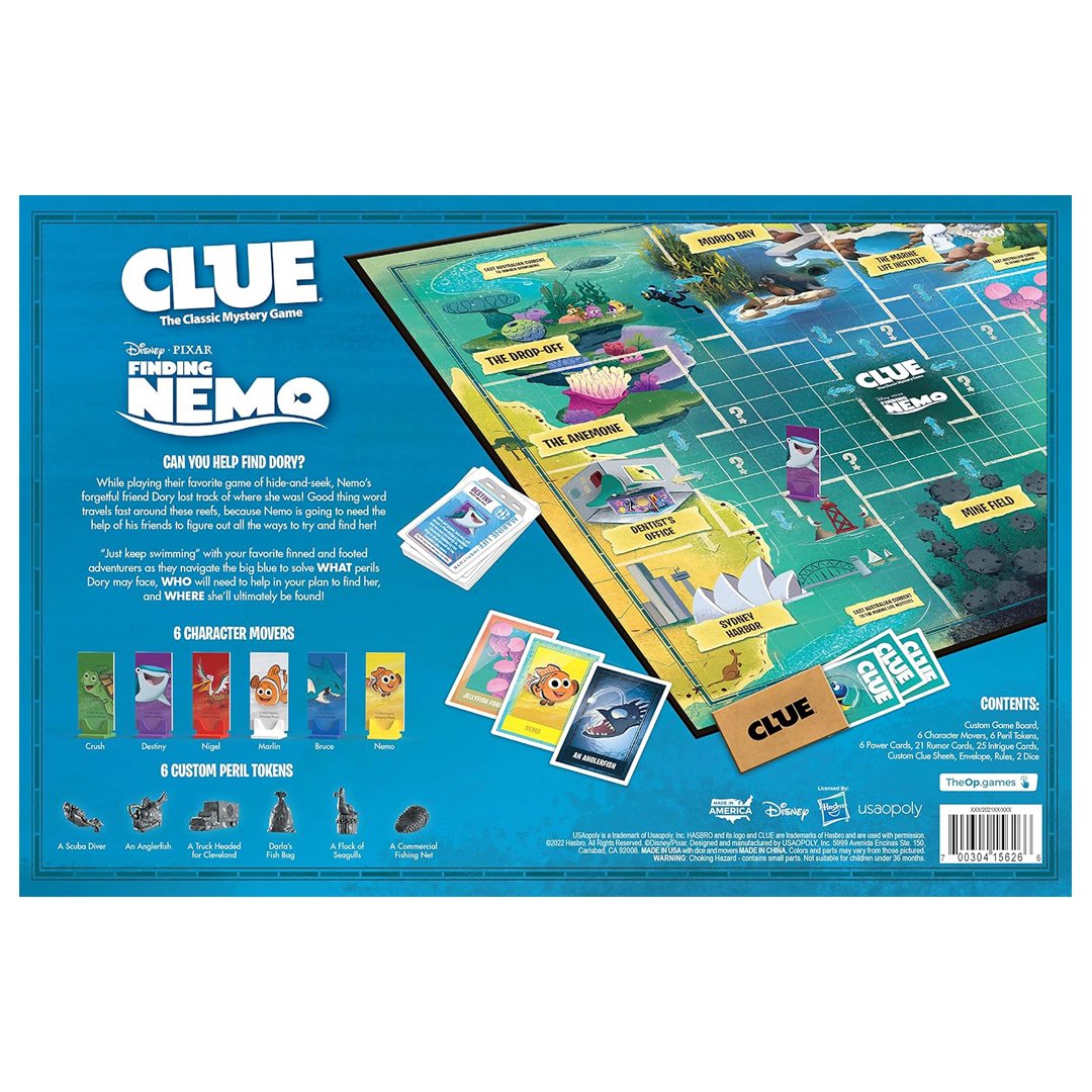 Hasbro Clue: Finding Nemo