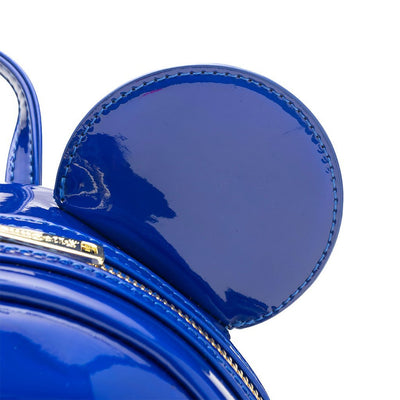 Loungefly Disney Mickey Mouse Holographic Series Mini Backpack: Sapphire - 707 Street Exclusive