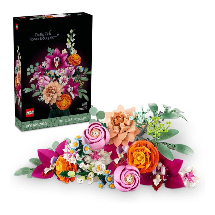 LEGO Botanicals - Pretty Pink Flower Bouquet (10342)