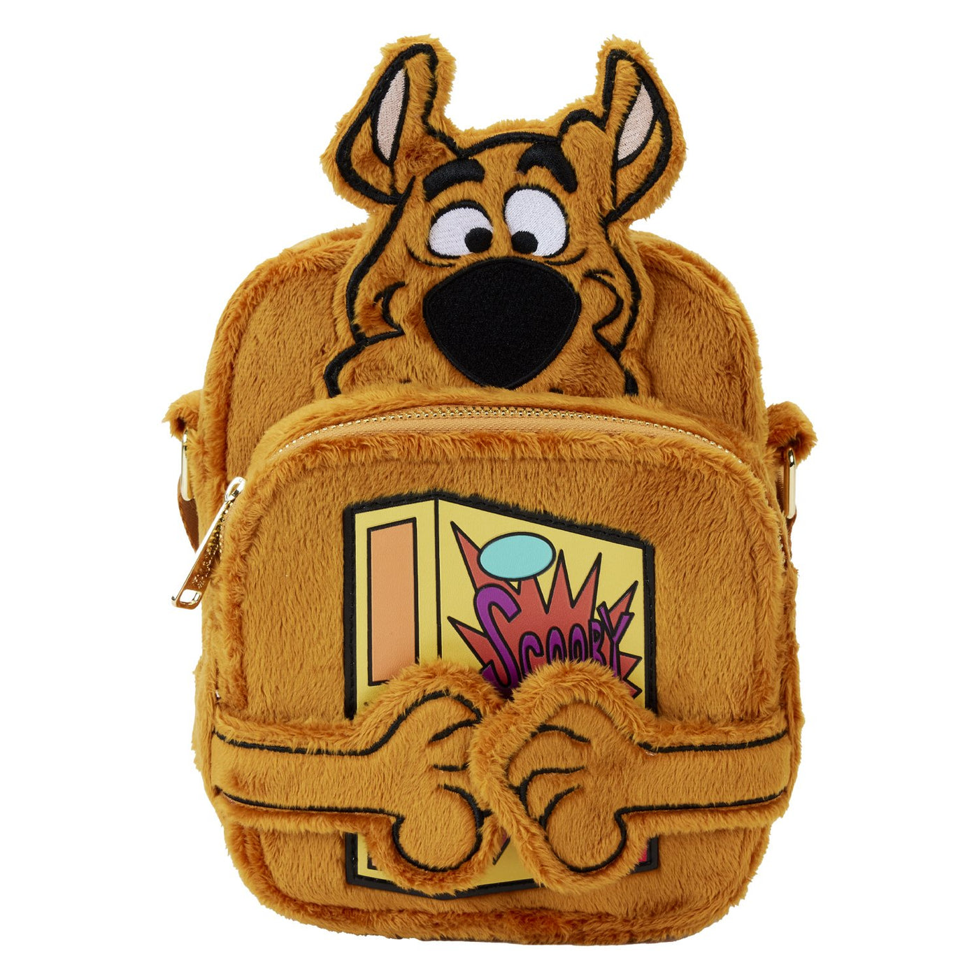 SBDTB0003 - Loungefly Warner Brothers Scooby-Doo Cosplay Crossbuddy Bag - Front