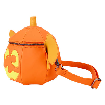 Loungefly Disney Lilo & Stitch Stitch Figural Pumpkin Crossbody - front