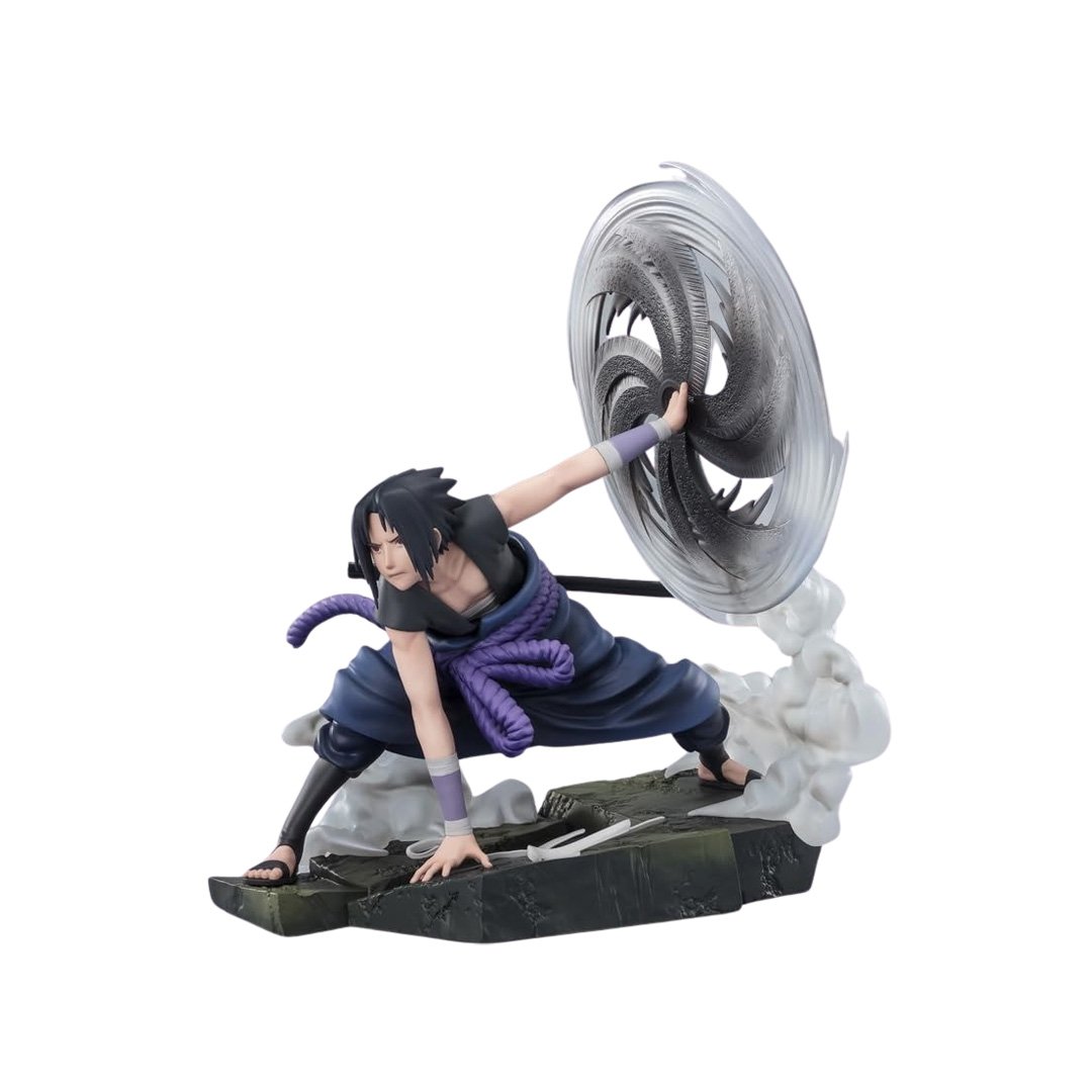TAMASHII NATIONS - Naruto Shippuden - Sasuke Uchiha Figuarts ZERO Figure (The Light &amp; Dark of the Mangekyo Sharingan Ver.)