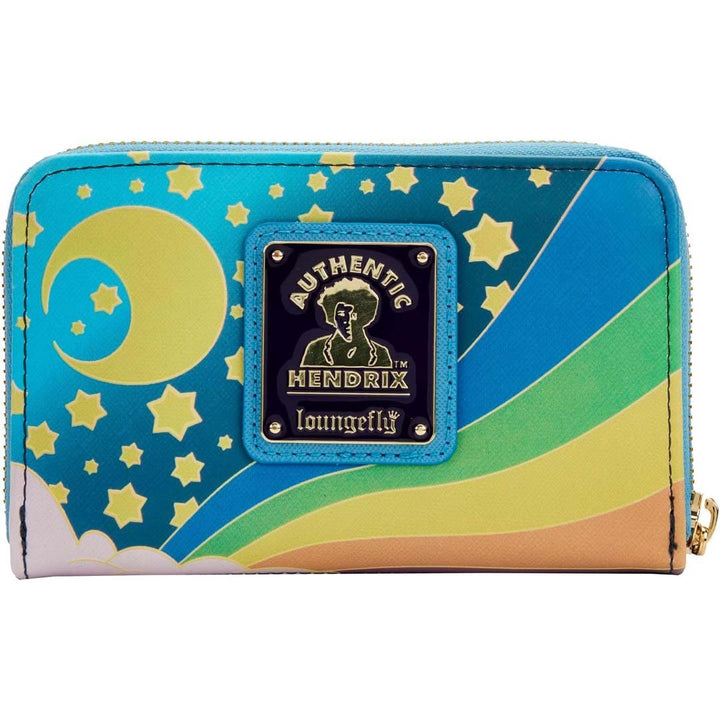 Loungefly Jimi Hendrix Psychedelic Landscape Zip-Around Wallet