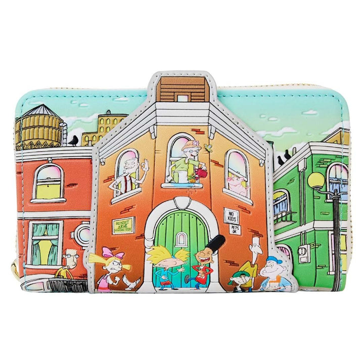 Loungefly Nickelodeon Hey Arnold Zip Around Wallet