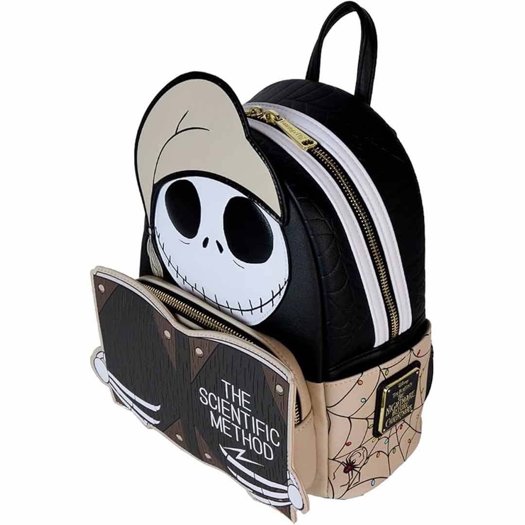 Loungefly Disney Nightmare Before Christmas Bedtime Jack with Scientific Method Cosplay Mini Backpack