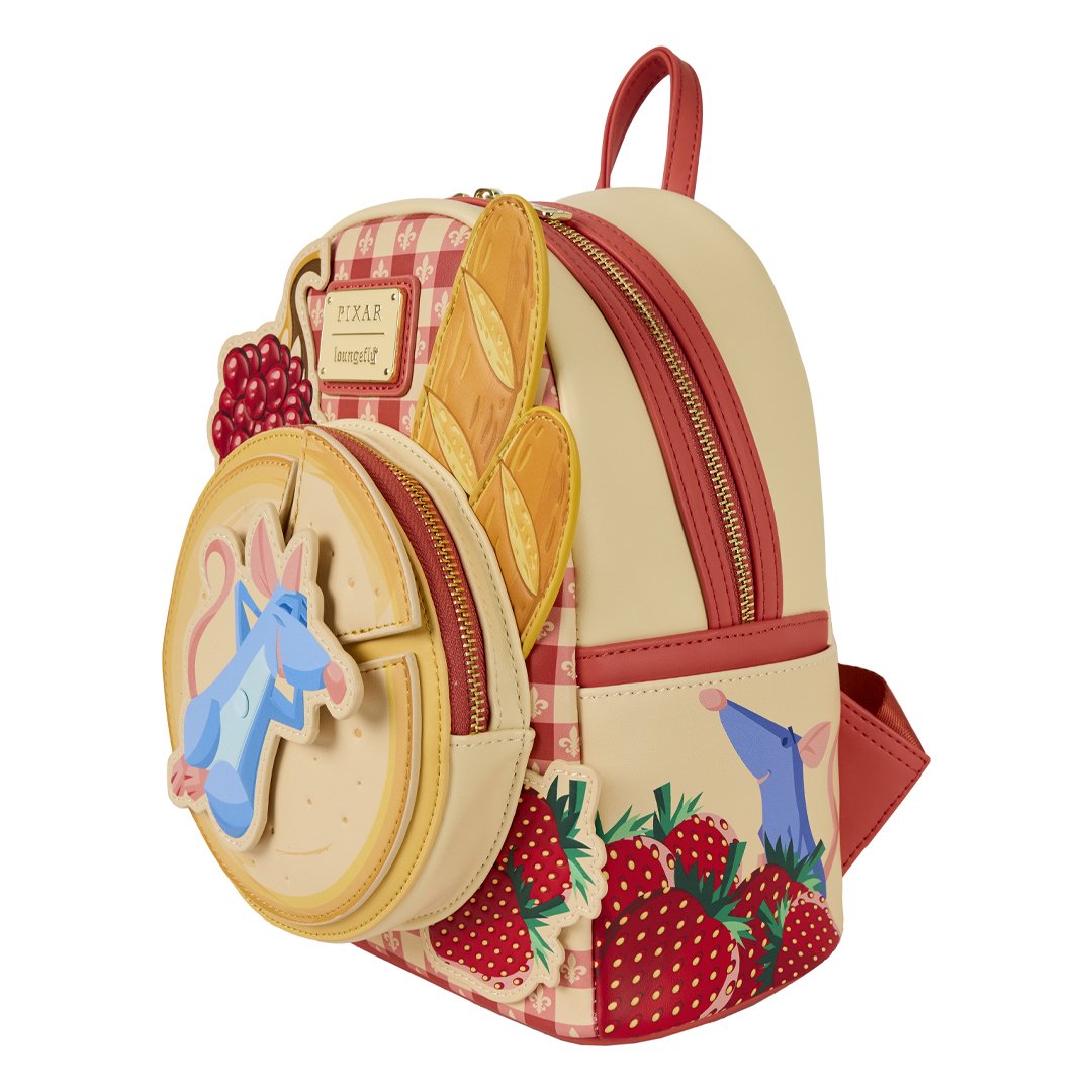 Loungefly Pixar Ratatouille Remy Grape &amp; Strawberry Scented Mini Backpack