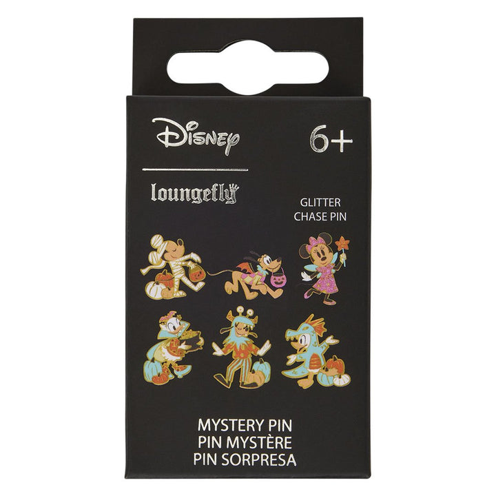 Loungefly Disney Mickey and Friends Halloween Costume Mystery Box Pins
