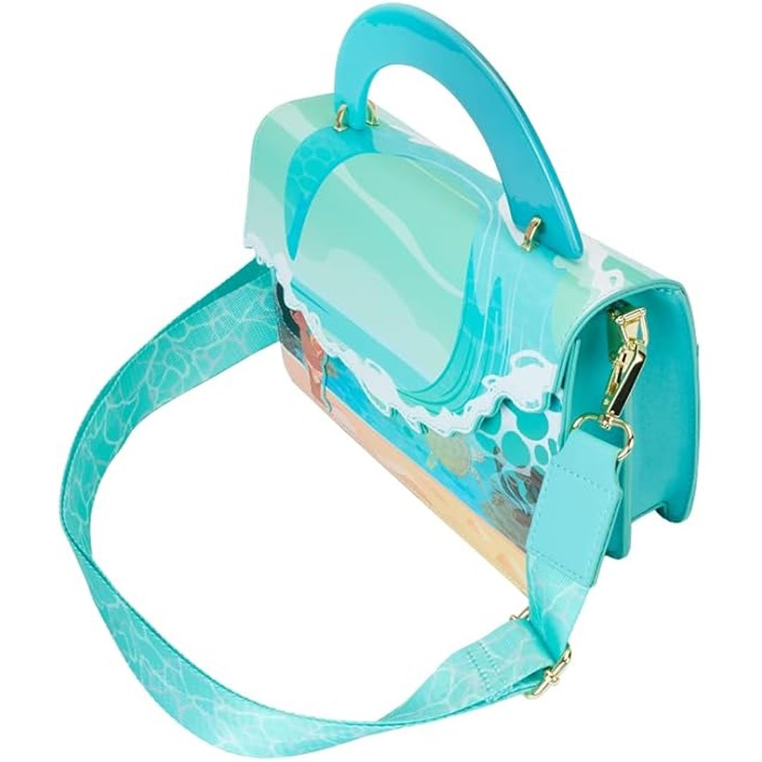 Loungefly Disney Moana Ocean Waves Handle Crossbody