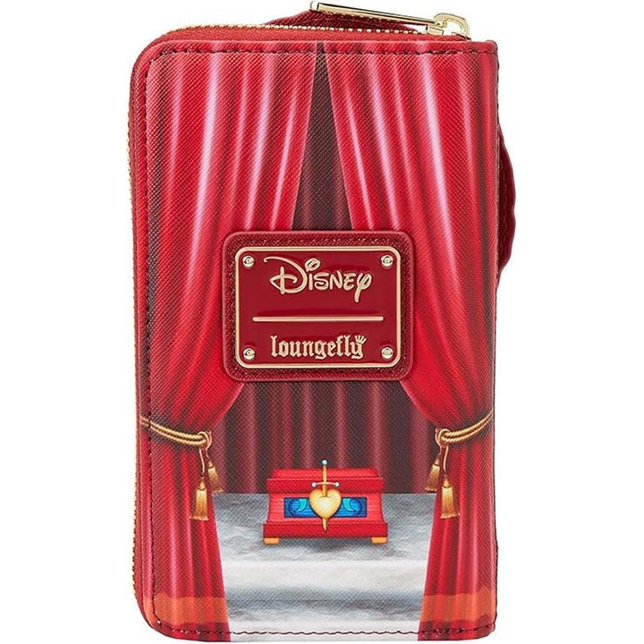 Loungefly Disney Snow White Evil Queen Throne Zip-Around Wallet