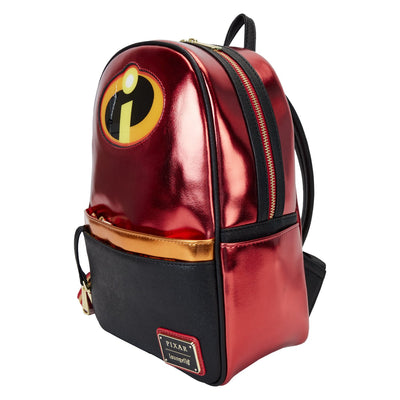 Loungefly Pixar The Incredibles 20th Anniversary Light-Up Cosplay Mini Backpack - Side