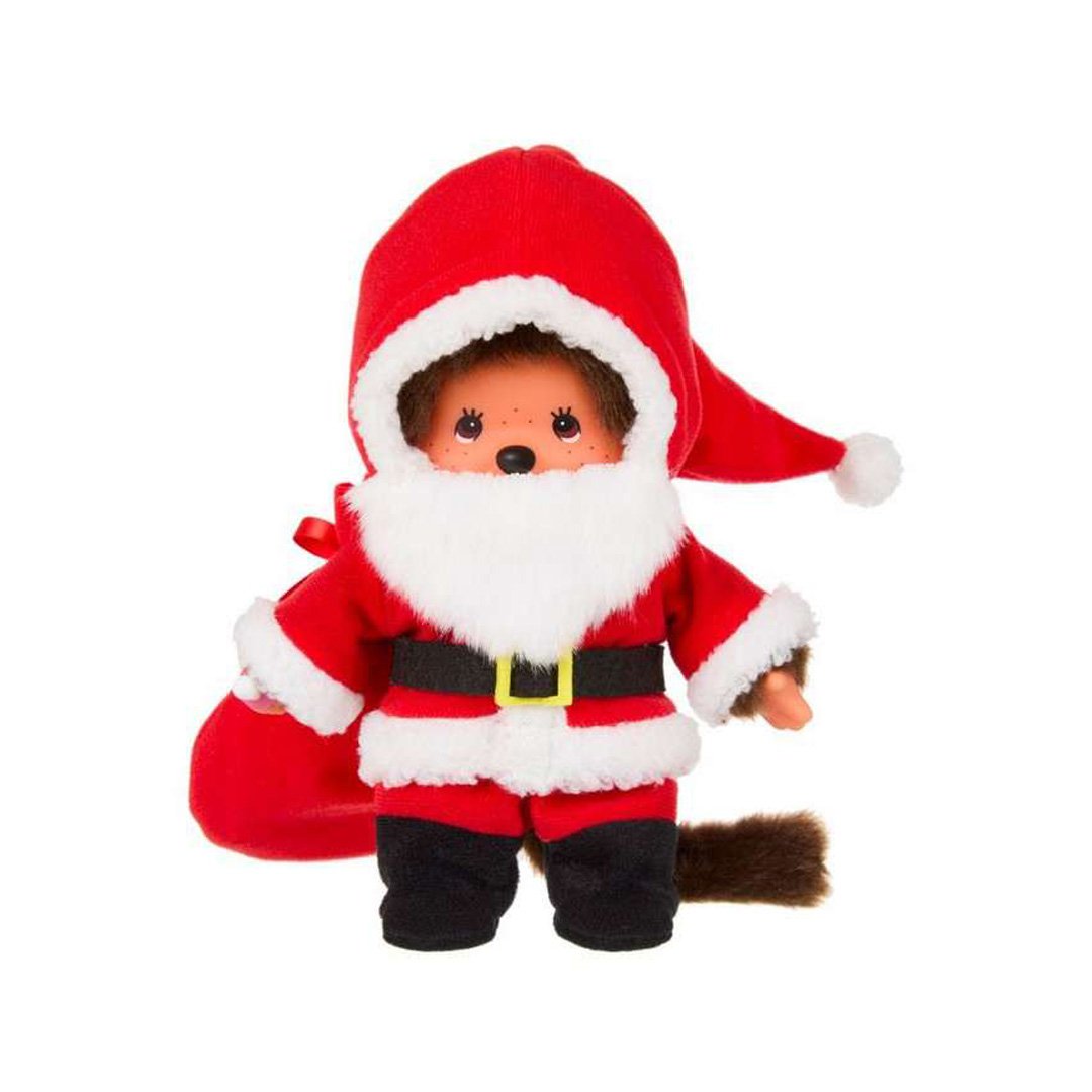 Monchhichi Boy as Santa Claus