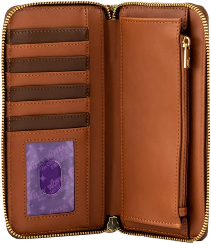 Loungefly Willy Wonka and the Chocolate Factory 50th Anniversary Zip-Around Wallet