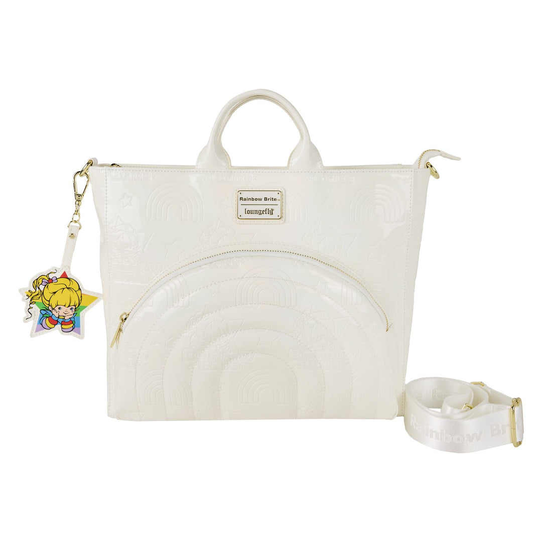 Loungefly Hallmark Rainbow Brite™ Iridescent Convertible Backpack &amp; Tote Crossbody Bag
