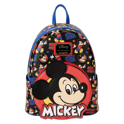 Loungefly Disney Mickey Mouse Classic All-Over Print Mini  display picture 3